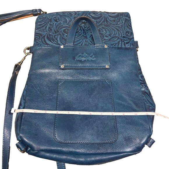 luzille tooled convertible backpack - Picture 5 of 7